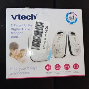 VTech DM112-2, Audio Baby Monitor, DECT 6.0, 2 Parent Units